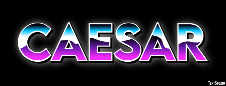 Caesar Text Effect