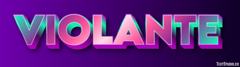 Violante Effetto testo