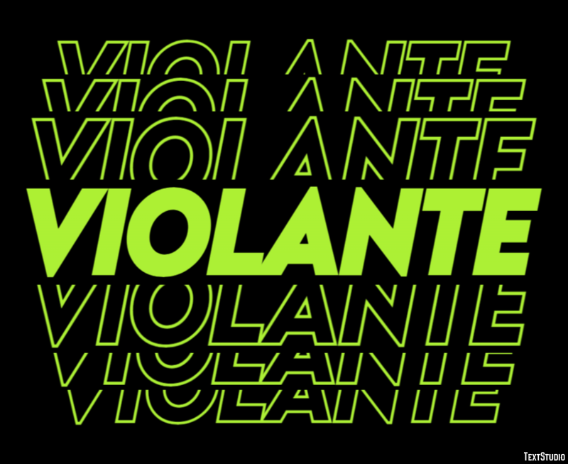 Violante Effetto testo