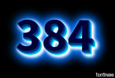 384 Text Effect