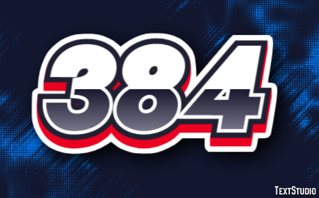 384 Text Effect