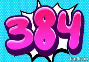 384 Text Effect