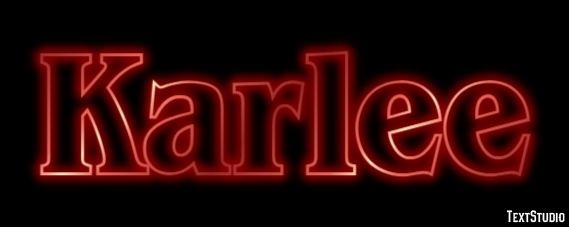Karlee Text Effect