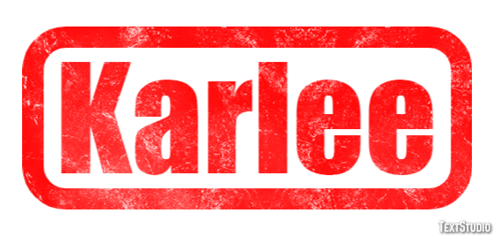 Karlee Text effect