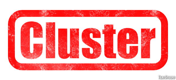 Cluster Text Effect