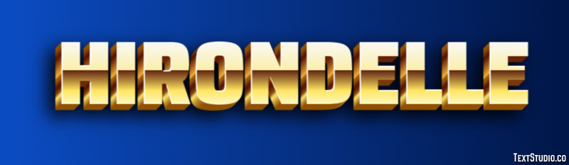 Hirondelle Effet de texte