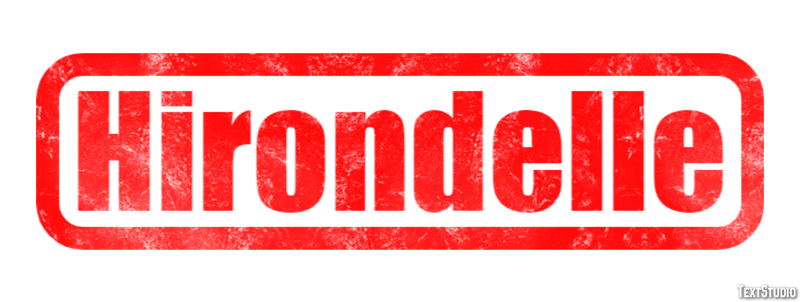 Hirondelle Effet de texte