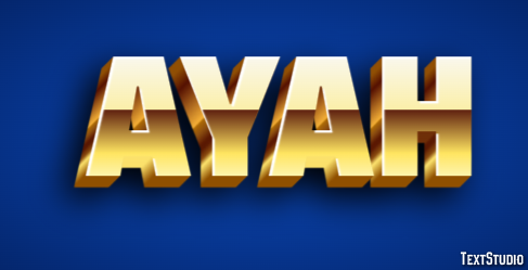 Ayah Texteffekt