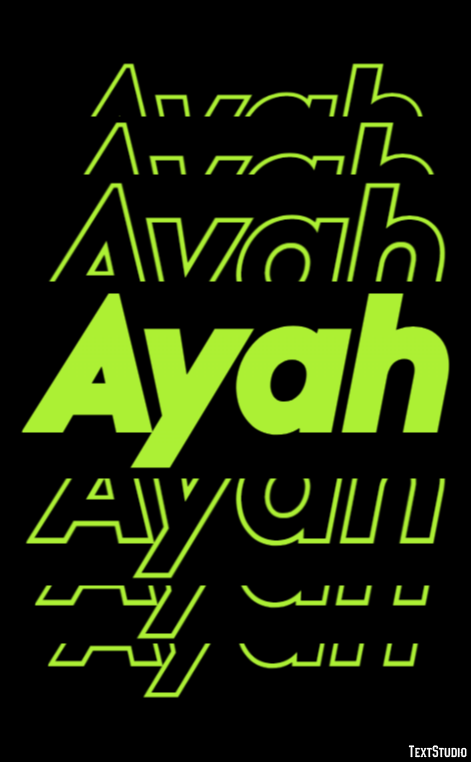 Ayah Efekt tekstowy