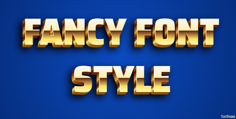 Fancy Font Style テキスト効果