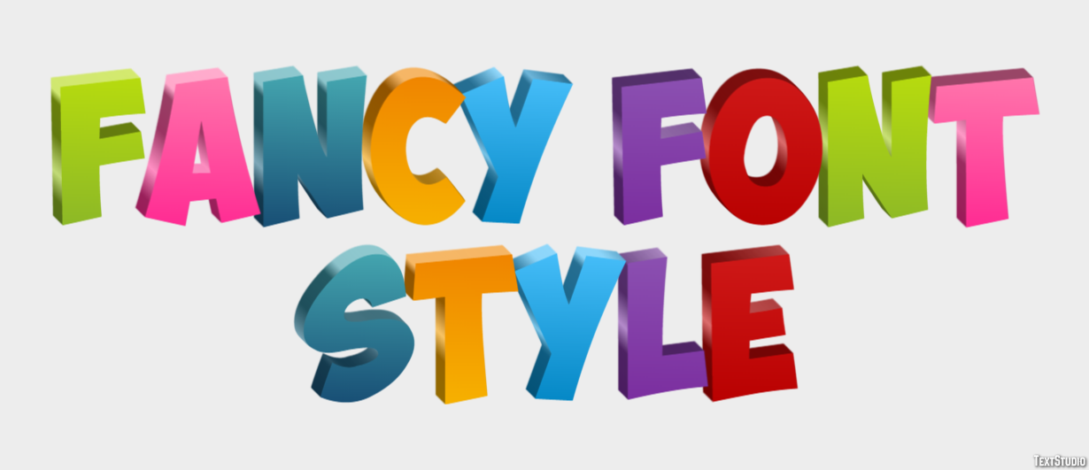 Fancy Font Style Efekt tekstowy