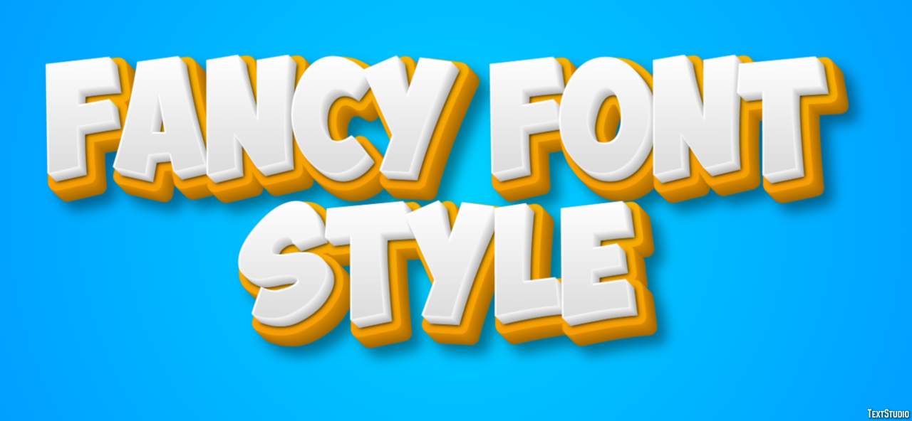 Fancy Font Style テキスト効果