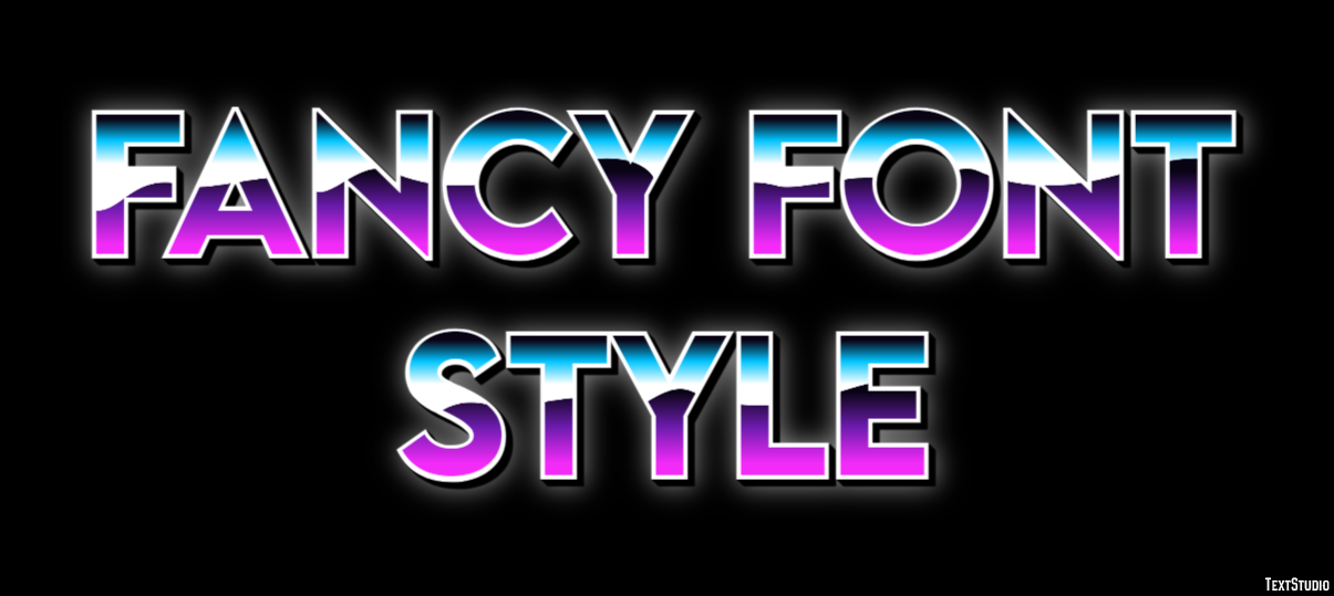 Fancy Font Style テキスト効果