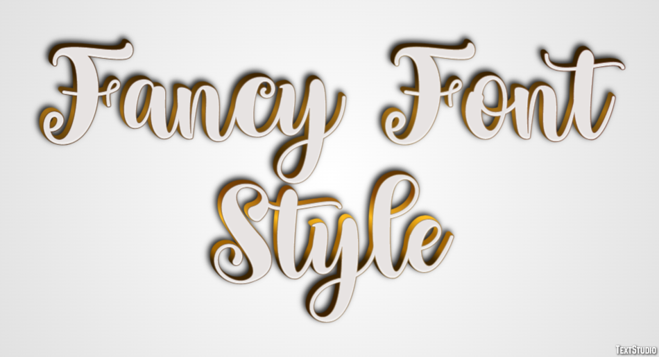 Fancy Font Style テキスト効果