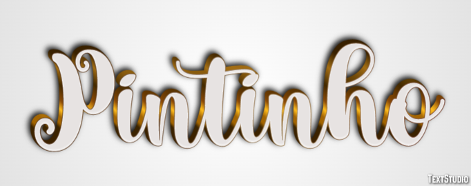 Pintinho Efeito de texto