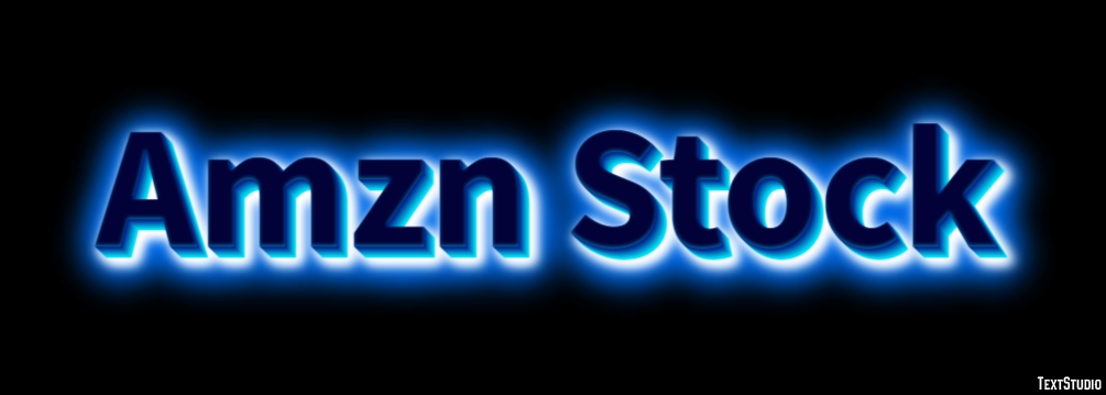 Amzn Stock Efecto de Texto
