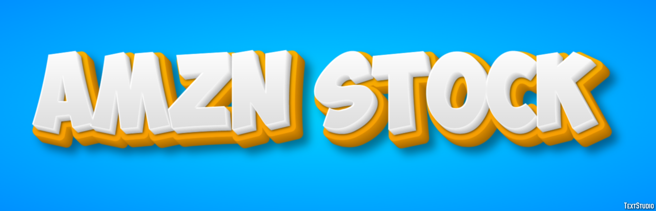 Amzn Stock Texteffekt