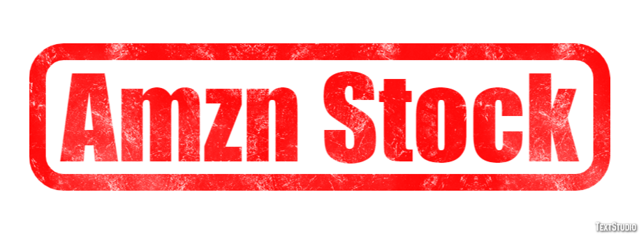 Amzn Stock Texteffekt