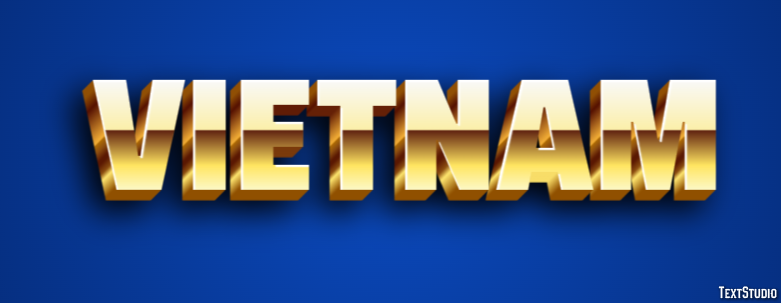 Vietnam Text effect