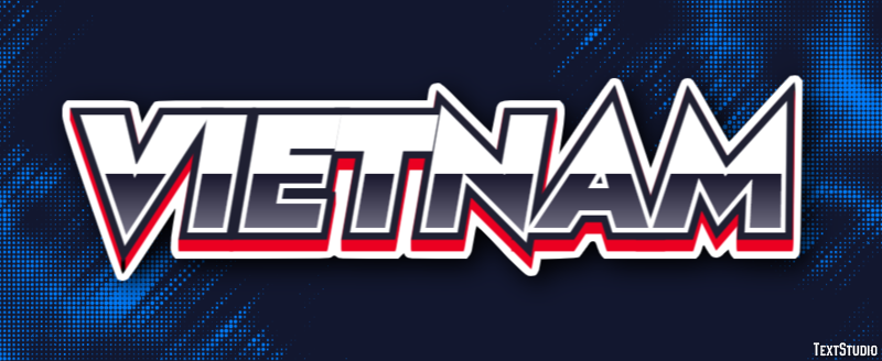 Vietnam Text Effect