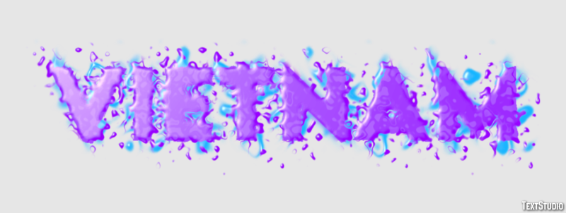 Vietnam Text effect