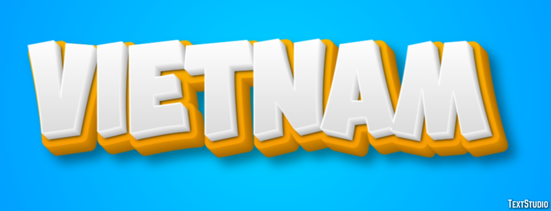 Vietnam Text Effect