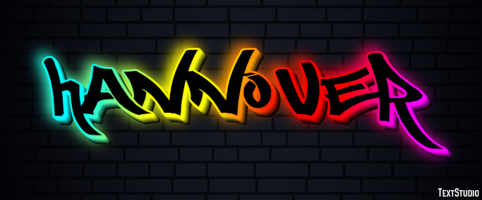 Hannover テキスト効果