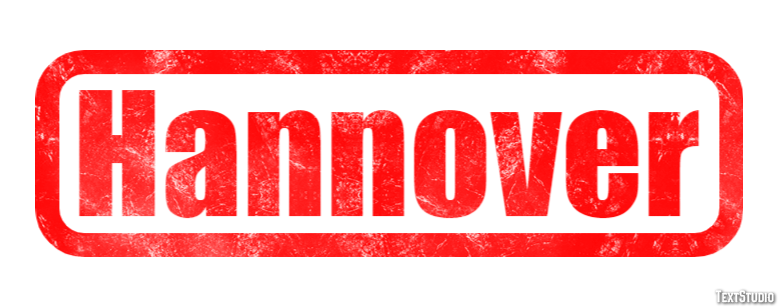 Hannover テキスト効果