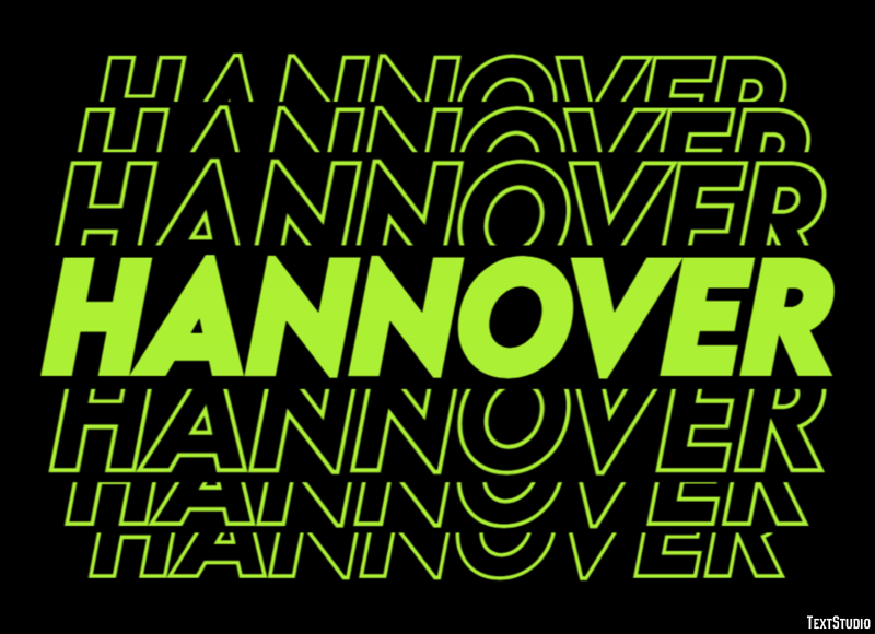 Hannover Efekt tekstowy