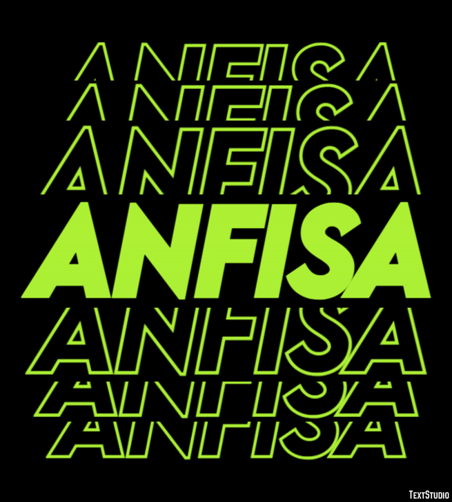 Anfisa Texteffekt