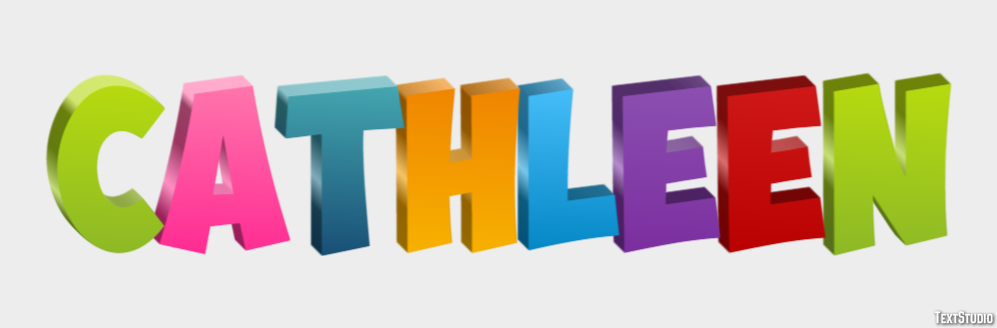 Cathleen Text effect