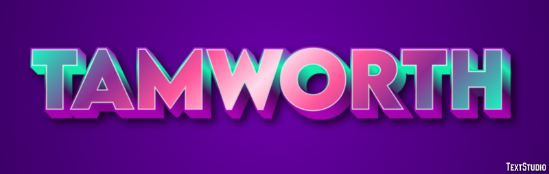 Tamworth Efekt tekstowy