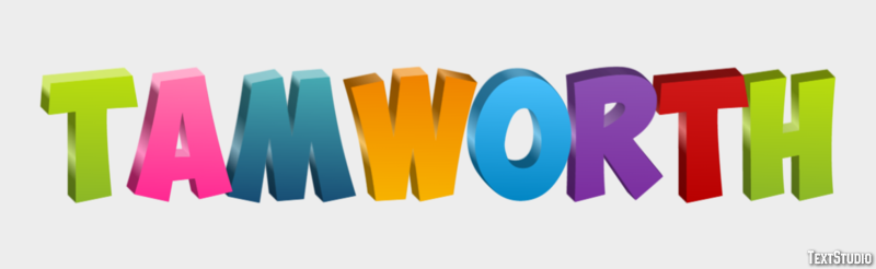 Tamworth Efekt tekstowy