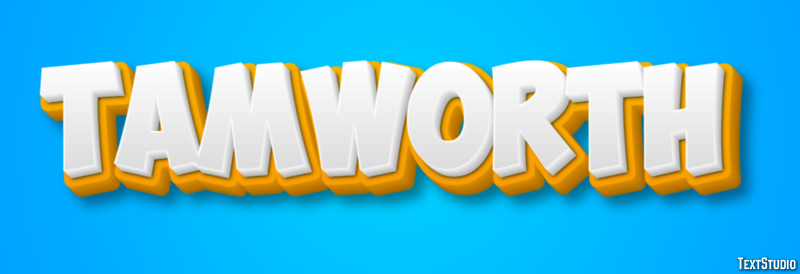 Tamworth Efekt tekstowy