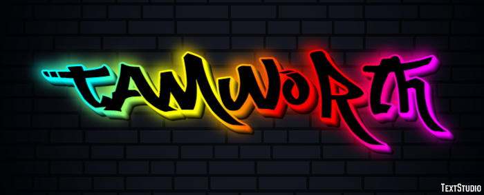 Tamworth Efekt tekstowy