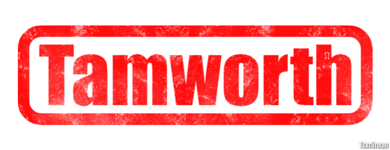 Tamworth Texteffekt