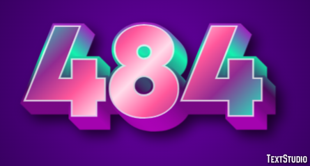 484 Metin Efekti