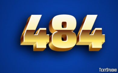 484 Metin Efekti