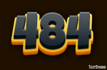 484 Texteffekt