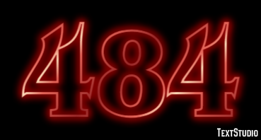 484 Texteffekt