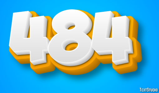 484 Texteffekt