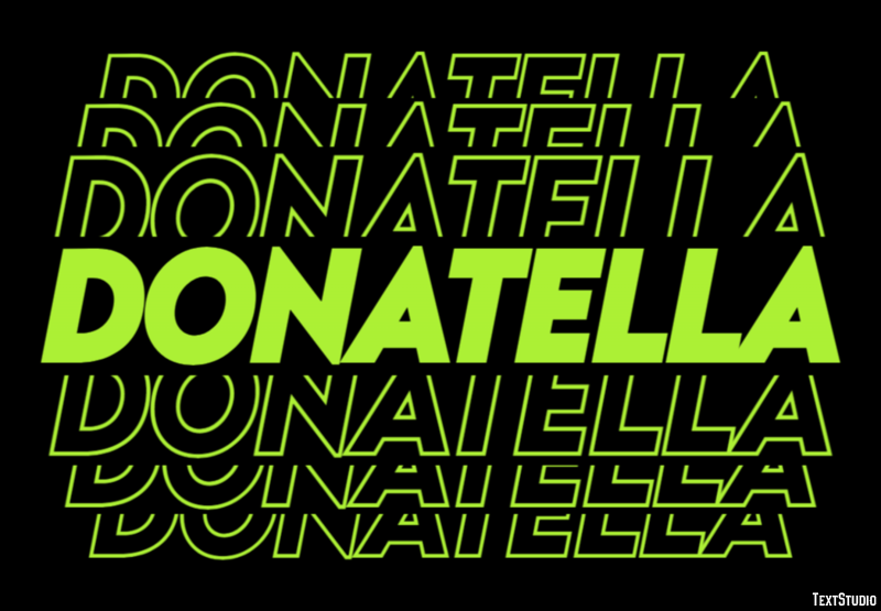 Donatella Effetto testo