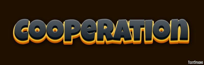 Cooperation Efecto de Texto