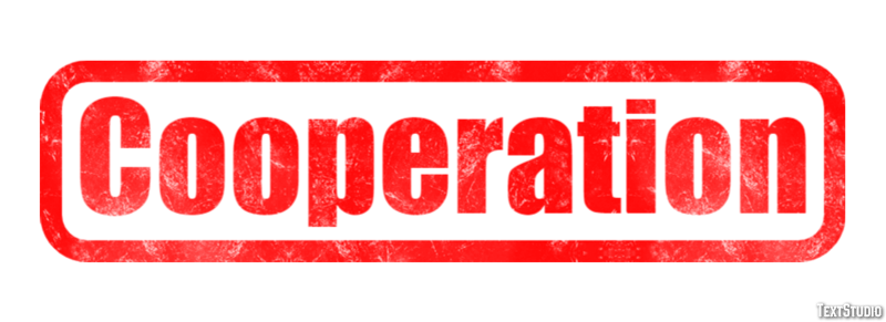 Cooperation Text Effect