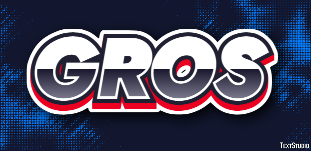 Gros Effet de texte