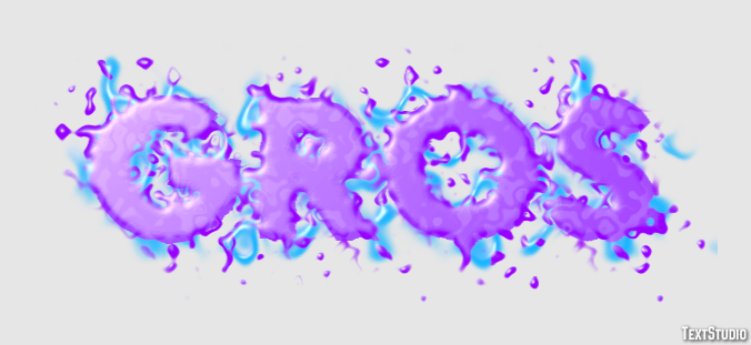 Gros Effet de texte