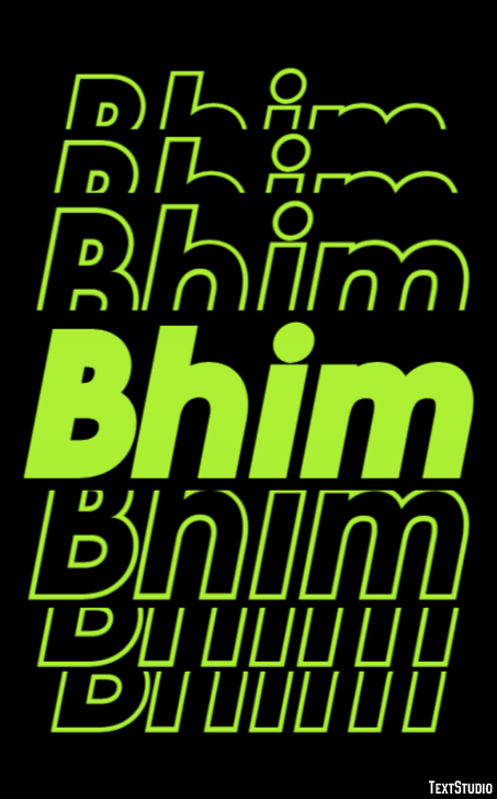 Bhim Text Effect