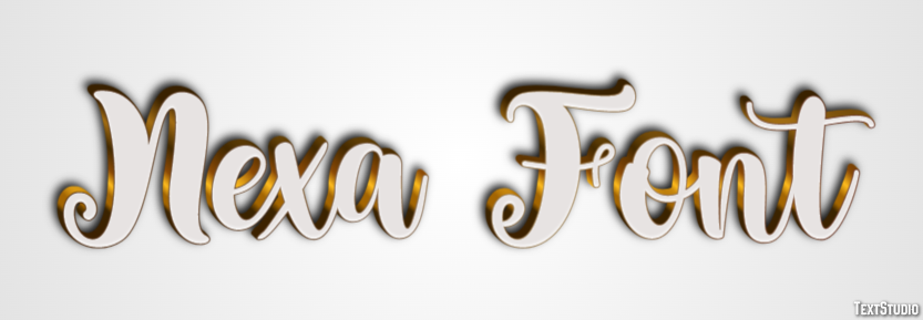 Nexa Font Efekt tekstowy