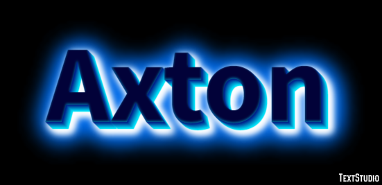 Axton テキスト効果