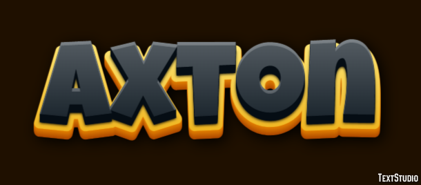 Axton Text Effect
